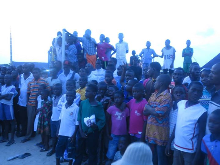 Massive crowd at last year's maiden tournament