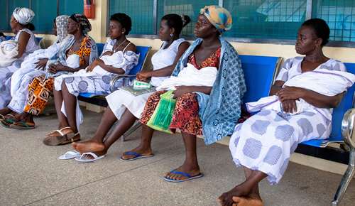 Mothers AT Sege Health Centre