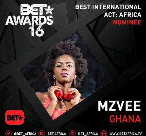 MsVee for BET award