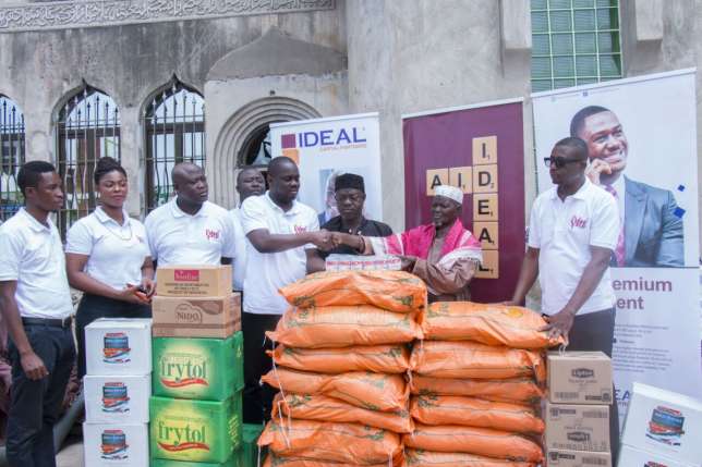 Ideal donates to Muslim communities