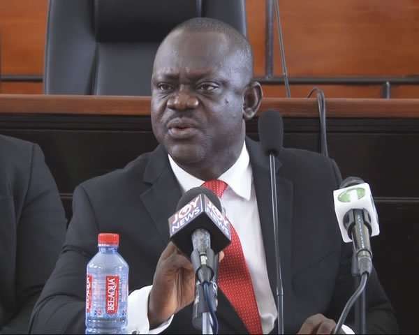 President of JUSSAG, Alex Nartey