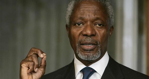Kofi Annan - advocates Ghana must embrace power sharing governance