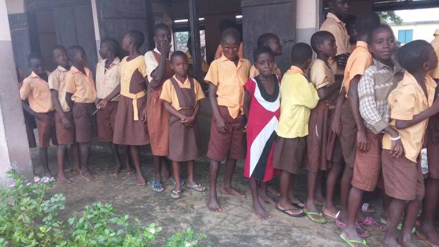 National Youth Authority distribute footwears to Ada school children6