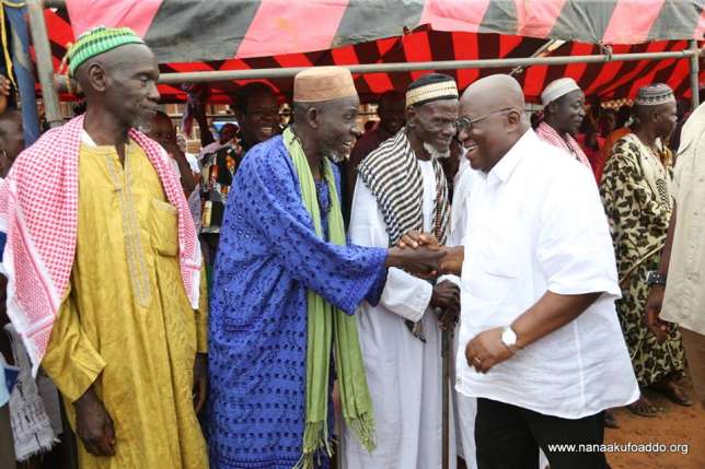 Akufo Addo in North