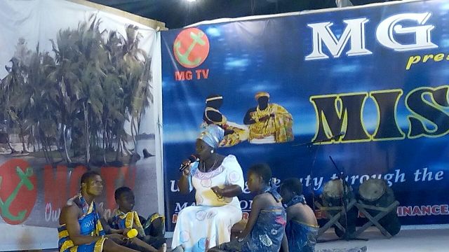 Another performance on stage by a contestant at 2016 Miss Ada week 5