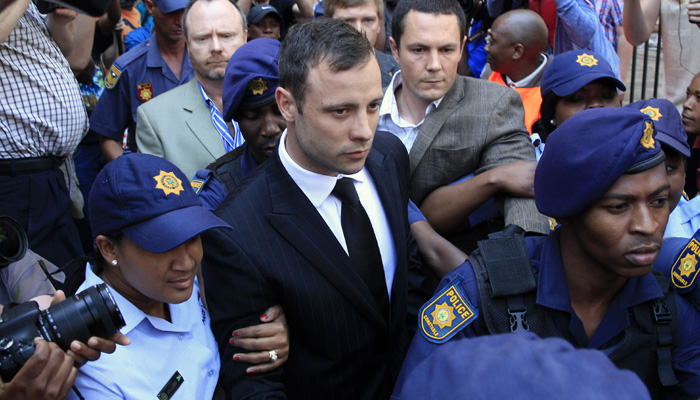 Oscar Pistorius on way to prison