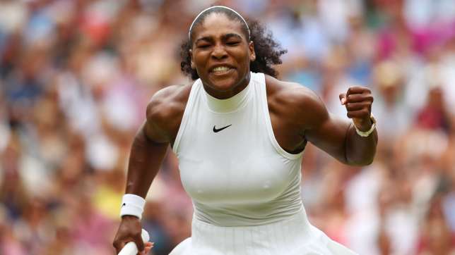 Serena wins
