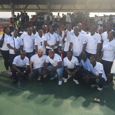 Group photograph of winners and officials at the McDan West Africa Open championship which ended at the Accra Sports Stadium last Saturday