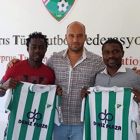 Laryea Kingston and Daniel Addo were also unveiled in Northern Cyprus last week