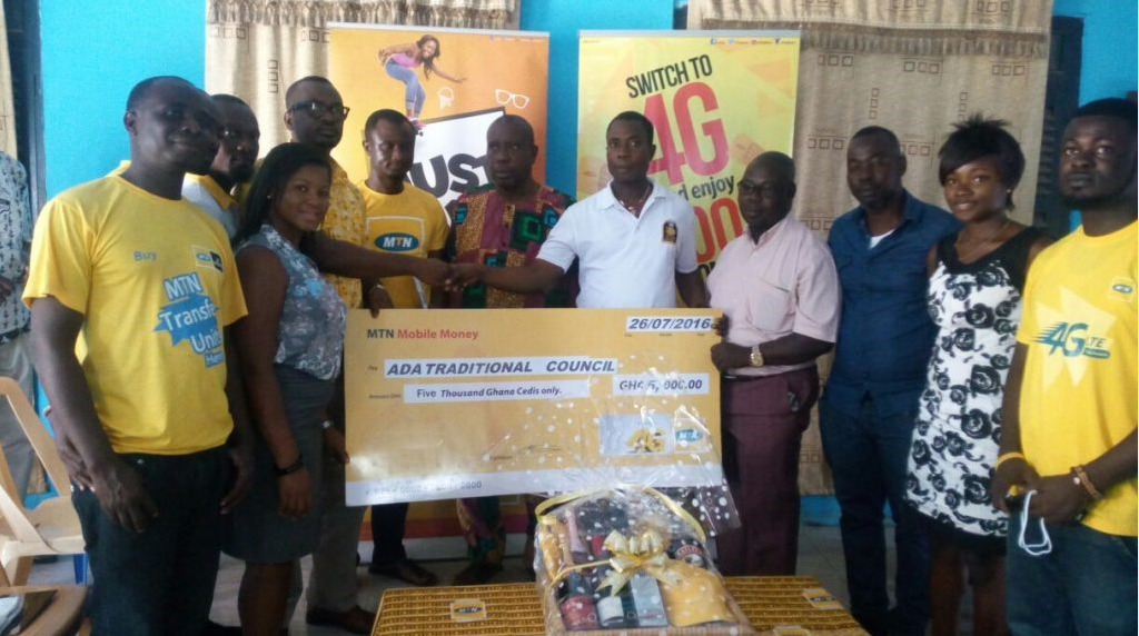 MTN donates to Asafotu