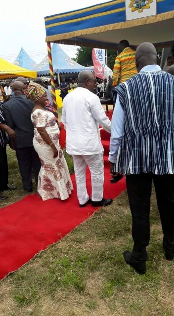 President Mahama at Asafotu