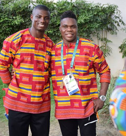 Team Ghana at opening ceremony1