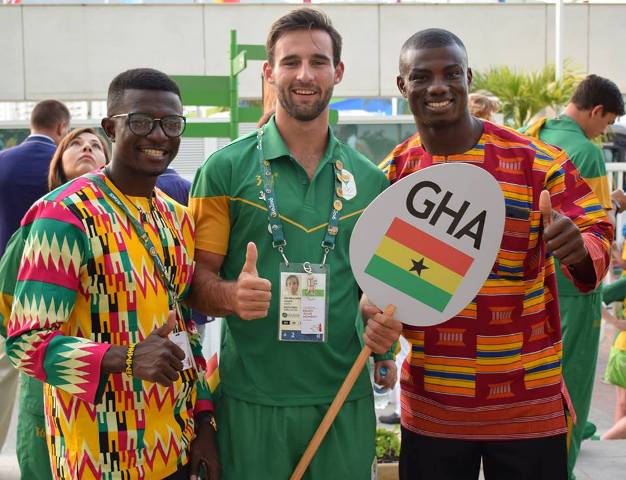 Team Ghana at opening ceremony4