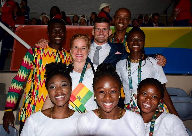 Team Ghana at opening ceremony7