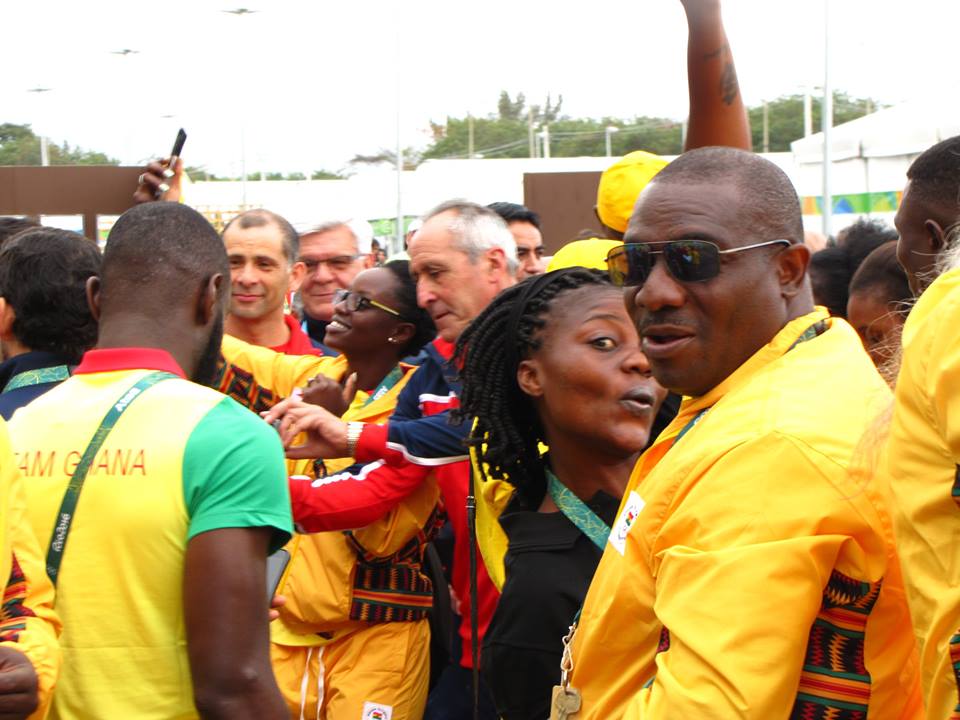 Team Ghana in Rio1