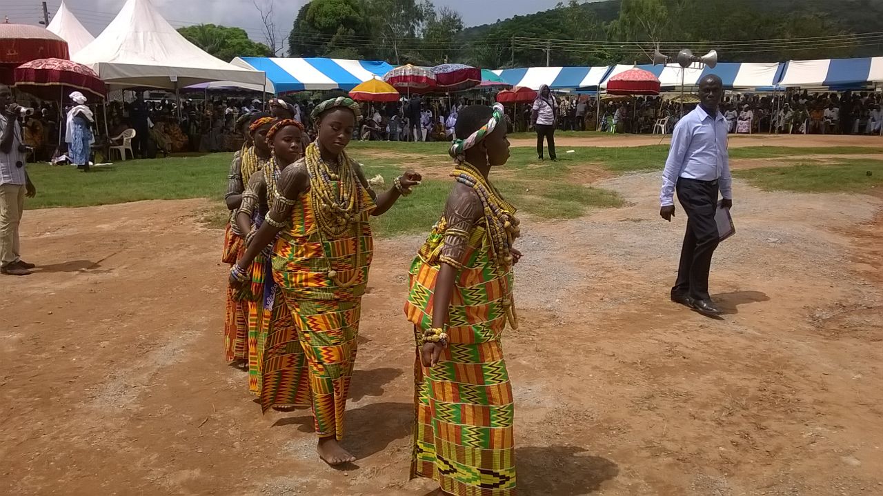 Traditional exhibitions at the durbar grounds