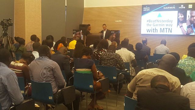 Mark Clark, Business Development Manager at Garmin sharing highlights of the health watch