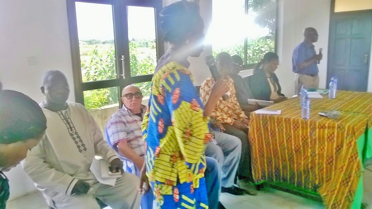 Mary Akuteye, Chairperson of Ada Songor Salt Women