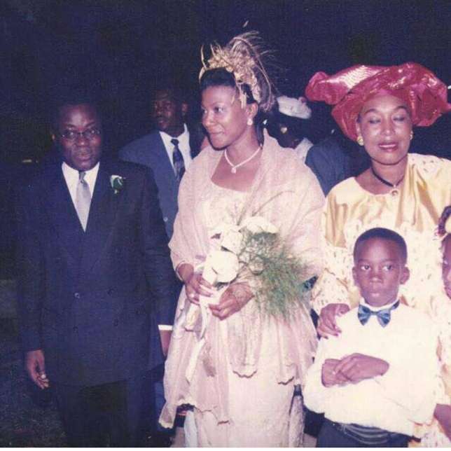 Akufo-Addo and wife wedding