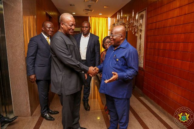 President Akufo and Mahama