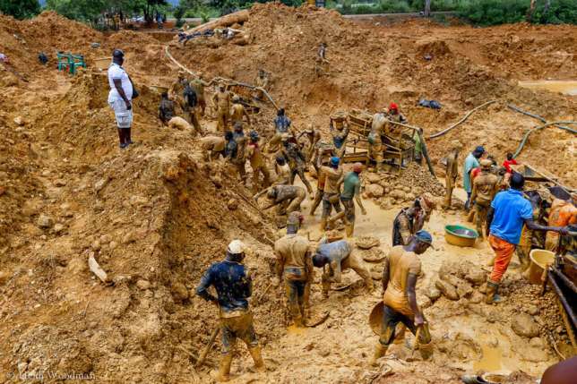 galamsey work