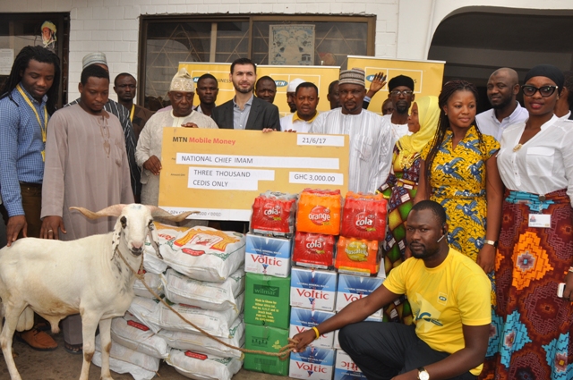 MTN donate to Chief Imam