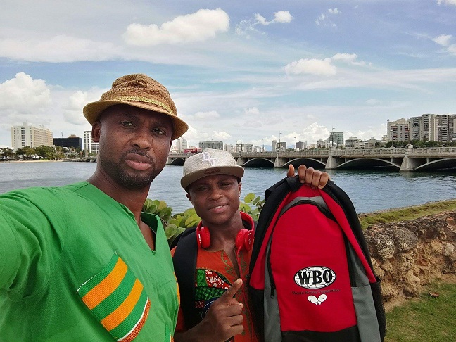 Father and son - Isaac Dogboe and his trainer, Paul