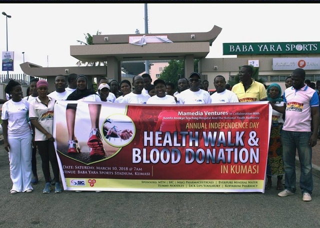 Mamedia health walk