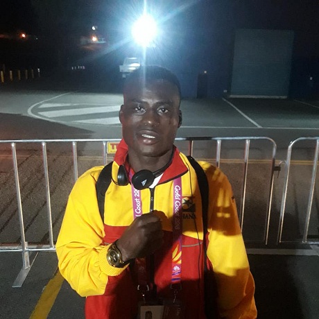 Samuel Yaw Addo ecstatic after his victory