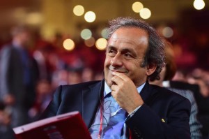 Former President of UEFA Michel Platini attends the Preliminary Draw of the 2018 FIFA World Cup in Russia at The Konstantin Palace on July 25, 2015 in Saint Petersburg, Russia. (Photo by Shaun Botterill/Getty Images)
