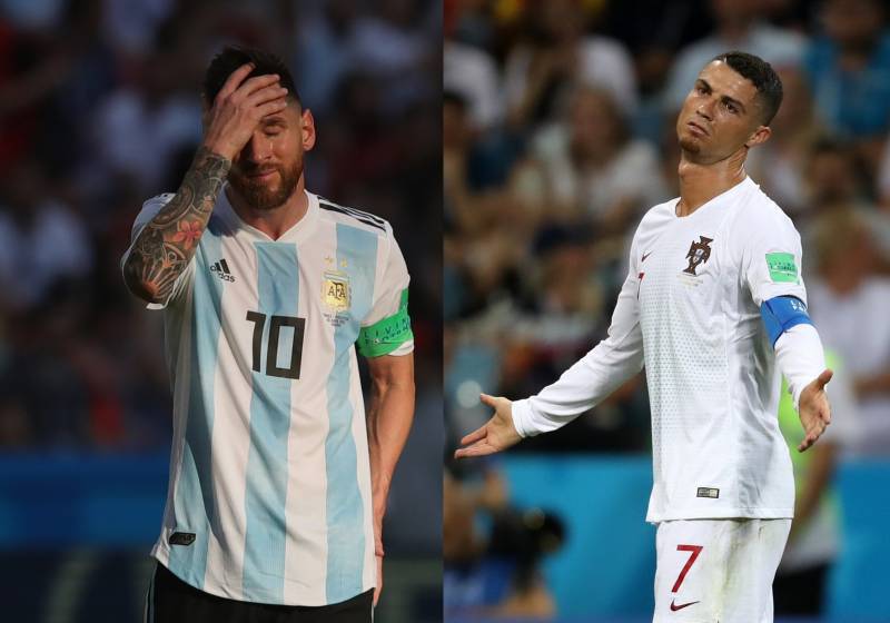Lionel Messi and Cristiano Ronaldo have both been knocked out of the 2018 FIFA World Cup