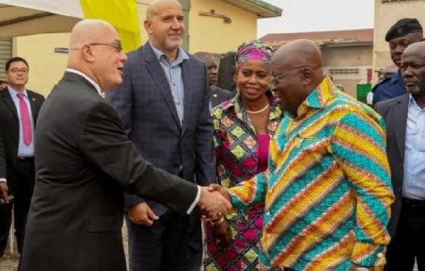 US Ambassador and Akufo Addo