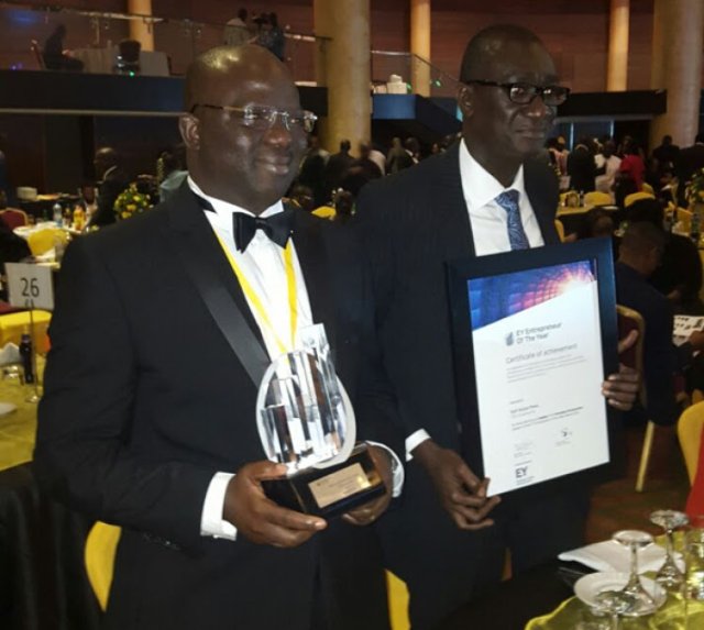 Kinapharma, Kasapreko bosses swoop top prizes at EY Entrepreneur of the Year Awards