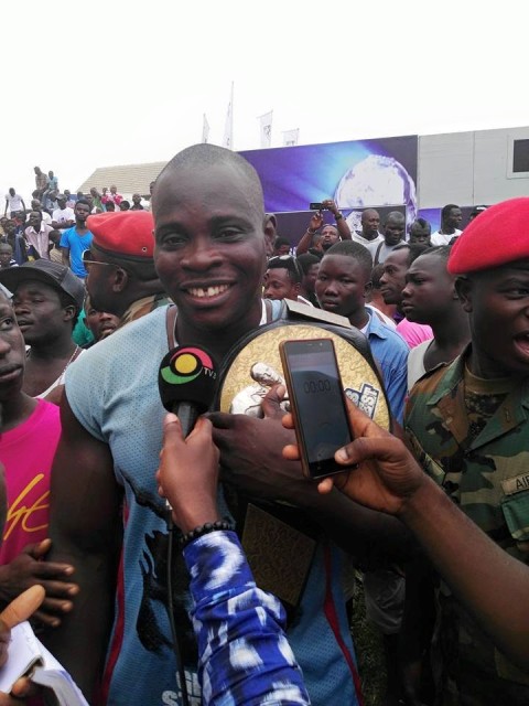Courage Adukpo wins Ghana’s Strongest 2016
