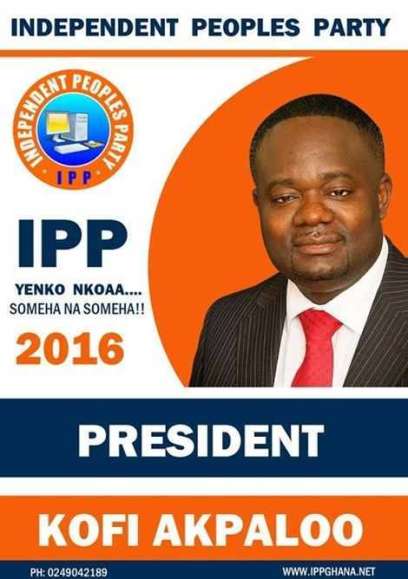 Kofi Akpaloo picks nomination form to contest for Presidency