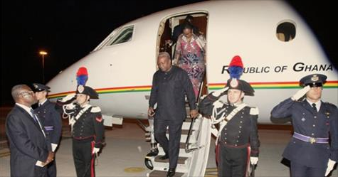 President Mahama off to Gambia for Yahya Jammeh mediation talks