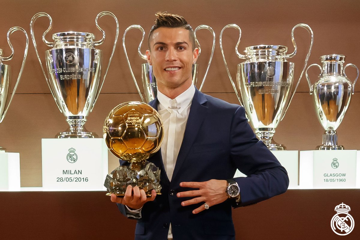 Cristiano Ronaldo beats Lionel Messi to win Ballon d’Or 2016