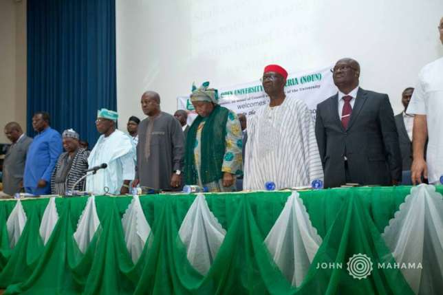 Mahama inaugurates Obasanjo Centre for Governance