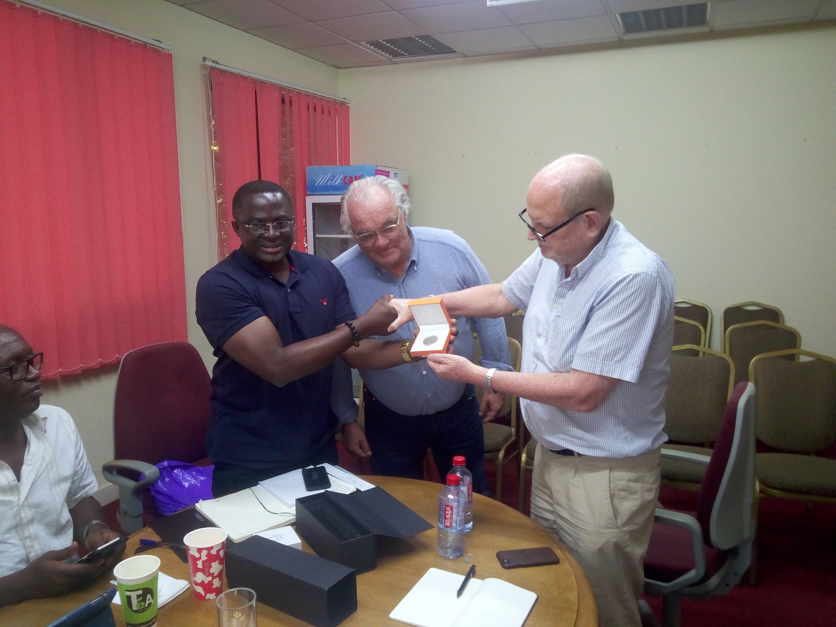 Ghana Olympic Committee shows appreciation to Cocoa From Ghana