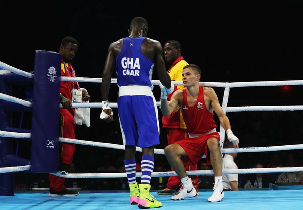 Wahid Omar loses Ghana’s first fight at 2018 Commonwealth Games