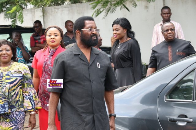 Photos: NDC bigwigs visit late vice president Amissah-Arthur’s family