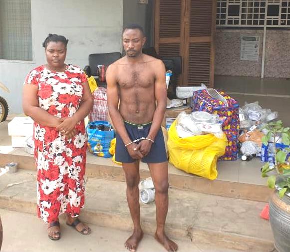 Enam Evelyn Nusetor’s clients beware… Police grab office manager for diverting  stock wares