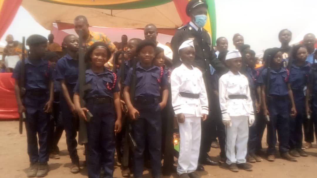Ashaiman MP Ernest Norgbey donates 1,500 exercise books, cash prize to Bright Brains Aflatoun Academy